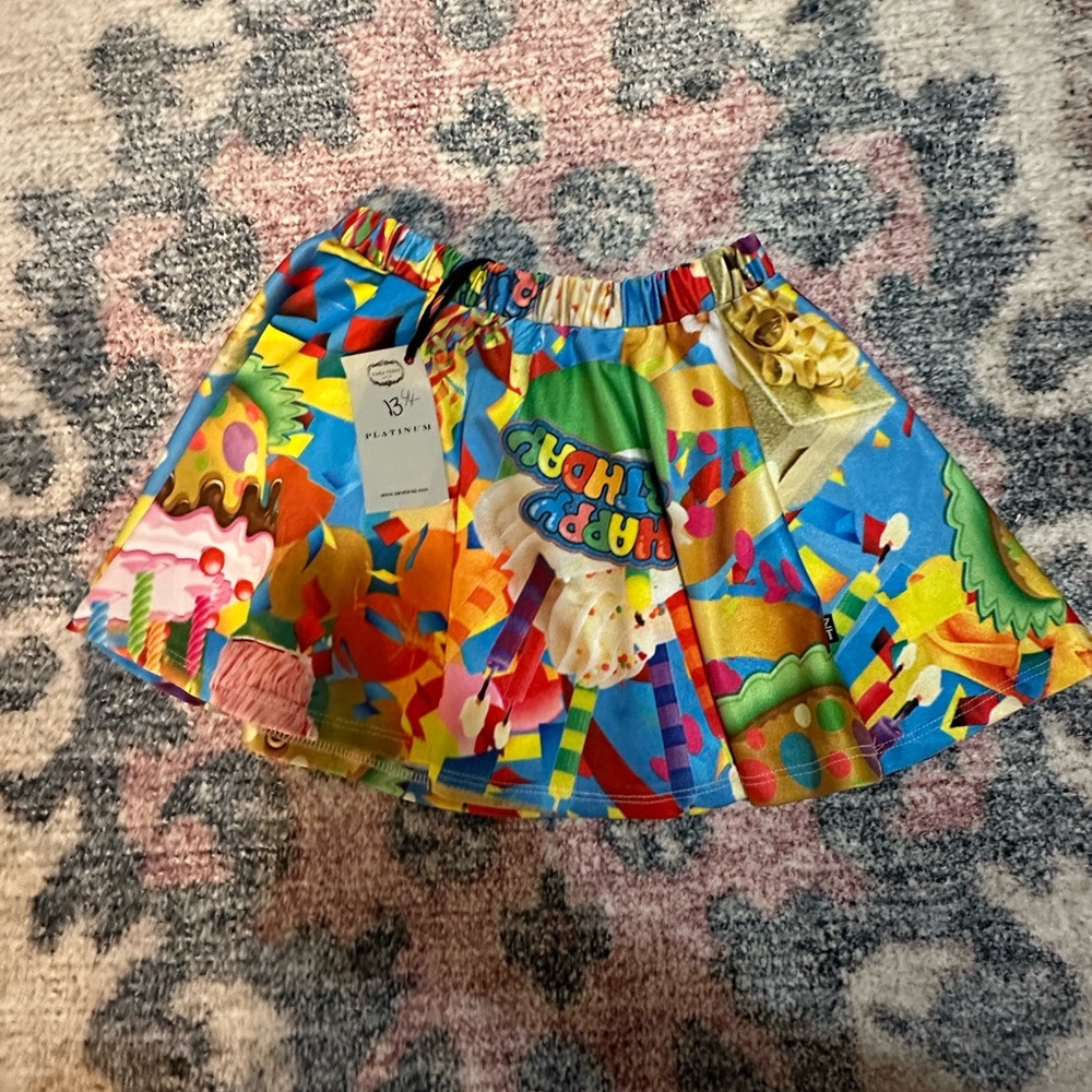 Zara terex happy birthday skirt xl